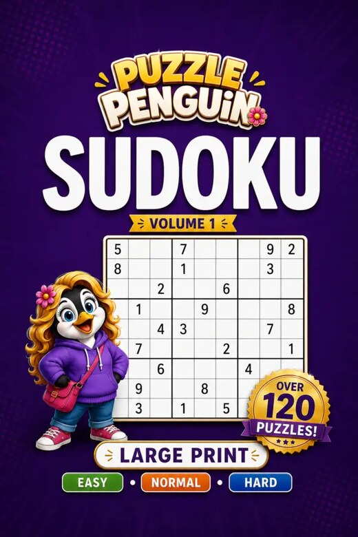 Puzzle Penguin Sudoku Volume 1 cover