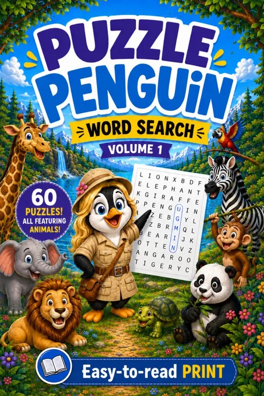 Puzzle Penguin Animals Volume 1 cover
